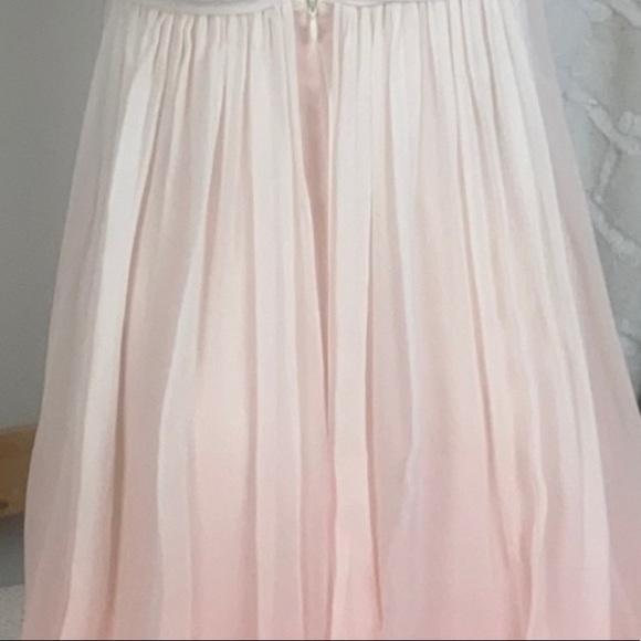 BCBGMaxAzria Silk Pink Ombré Dress - Picture 10 of 11